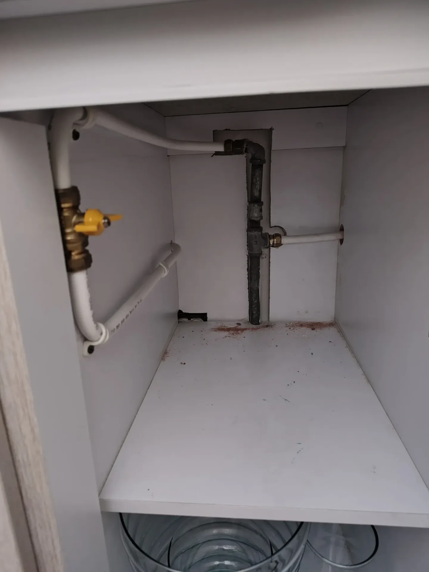 Punto interno para equipo de lavado